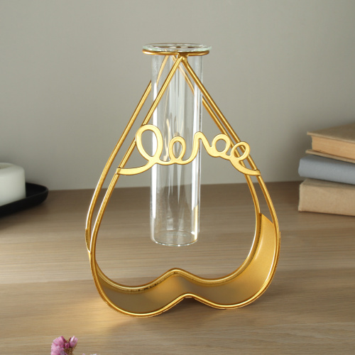 Ваза для цветов 21х6х15 см Любовь / WC-1038 /уп 36/