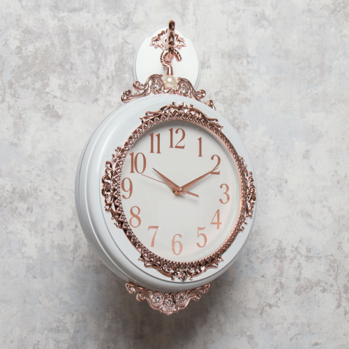 Часы настенные двухсторонние Вокзальные 19х35 см / 10976 /уп 6/