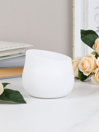 Кашпо пластик 9,5*9 см / P099-1 /уп 294/