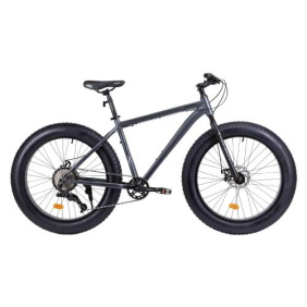 Велосипед фэт-байк 26"x4" рама 17" 1х10sp 11-42T COMIRON CHUBBY серый