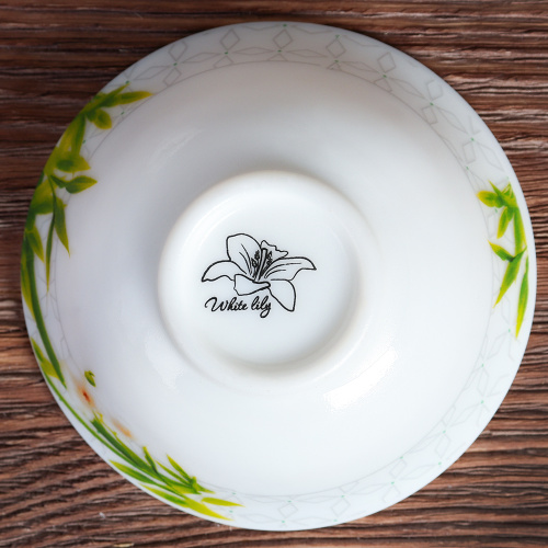 Пиала 120 мл 90 мм для соуса и варенья / 19/757840/XN (6773) Бамбук с орхидеей 