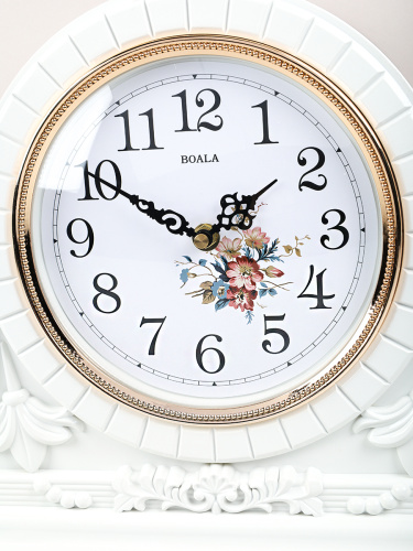 Часы настольные 45х30 см / T2828W /уп 4/белые