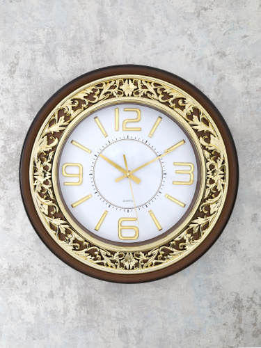 Часы настенные 38 см / WS-7160B /уп 10/