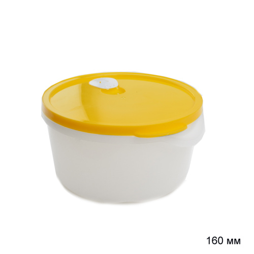 Емкость для СВЧ 160 мм /уп 40/