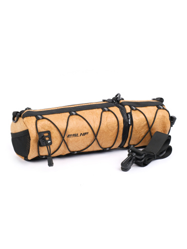 Сумка велосипедная на руль ESLNF корпус на молнии, материал Dupont Paper, крепление velcro, Вес 239гр, /уп 30/