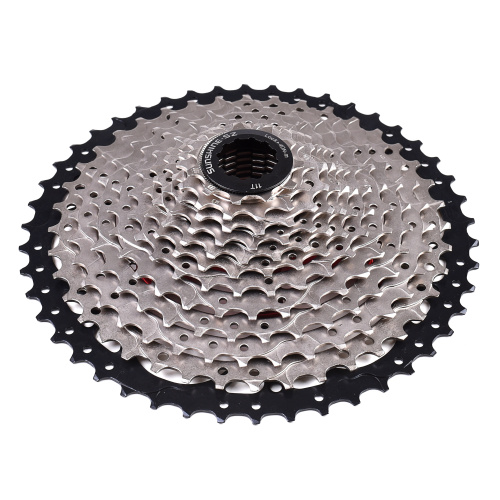 Кассета SUNSHINE MTB. 12 скоростей. 11-46T. HR12-46. никелиров. ALU паук. 570 г /уп 20/