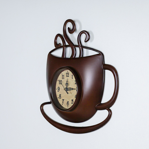 Часы настенные Чашка с кофе 31,5х30,5 см / 2979 /уп 30/