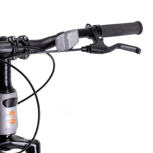 Велосипед 20" R20Ch COMIRON RAPID NEW серебристый