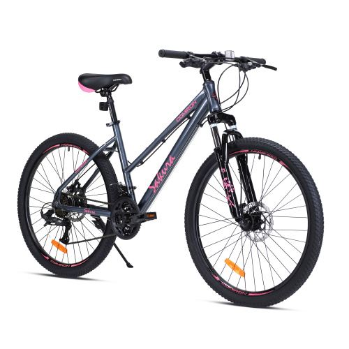 Велосипед 26" рама 17" 21sp COMIRON SAKURA розовый дымный