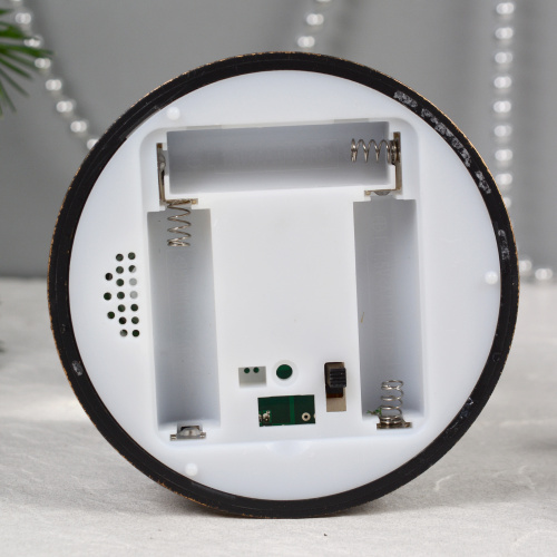 Светильник настольный новогодний 11х11х24 см / NG206-57 /уп 12/ музыкальный