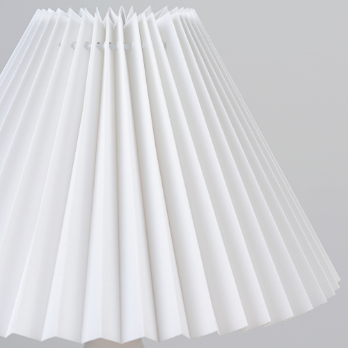 Настольный светильник. Белый (E27)" / Диаметр: 23см; Высота: 28см С лампой светодиодной 6Вт. Три режима: тёплый-нейтральный-холодный / R1103 / уп 10/