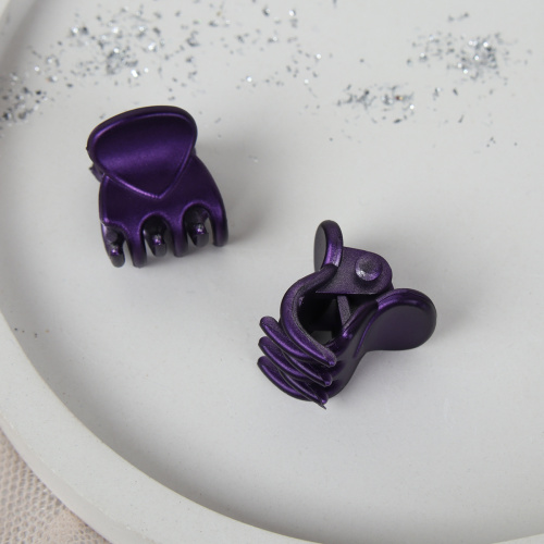 Краб мини для волос набор 2 штуки / N3012-2 /уп 1/723800 Перламутр