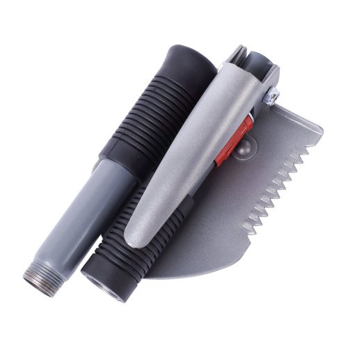 Лопата складная саперная ИРЕМЕЛЬ СПУТНИК-04 тол.1.5мм, дл.40см, лезвие 13x9.3см, термообр. углерод. сталь, 42-46°HRC, алюм. ручка, чехол/736827/уп30