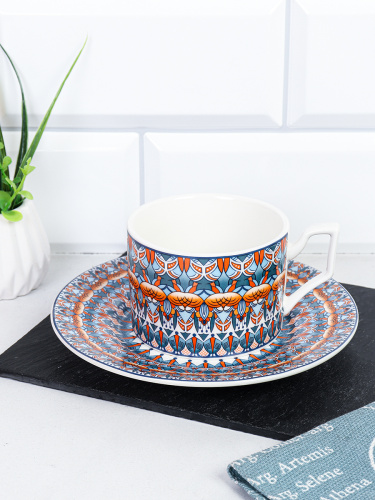 Чайная пара 250 мл / WY-33 /уп 40/ подарочная коробка