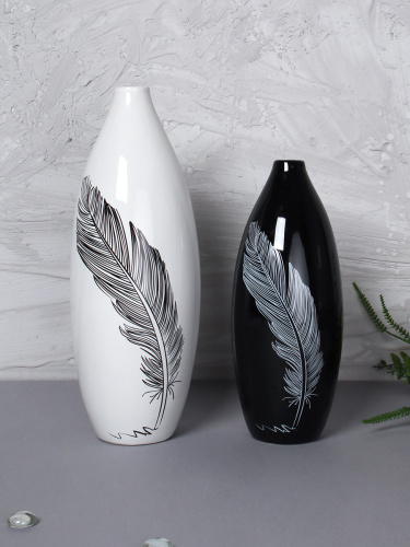 Ваза набор 2 штуки 31/25 см / JIN-05 /уп 18/