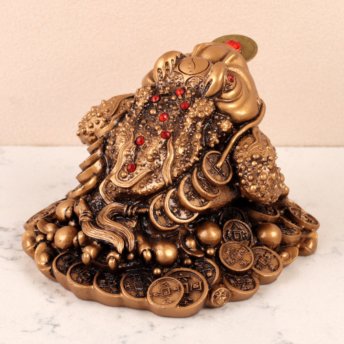 Фигурка Жаба денежная 10х9х8 см / GN485 /уп 50/