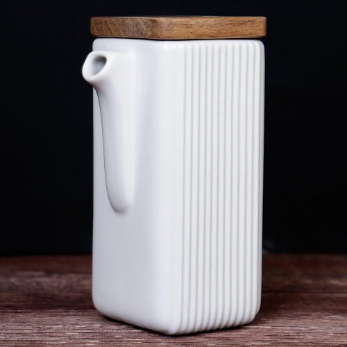 Кувшин соусник для жидких специй 2 штуки 400 мл 280 мл / I9003-white /уп 16/ на подставке 