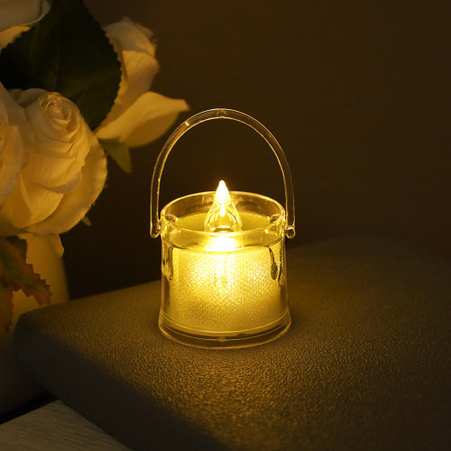 Свеча светодиодная 5 см / VFR-120 /уп 24/960/ прозрачная