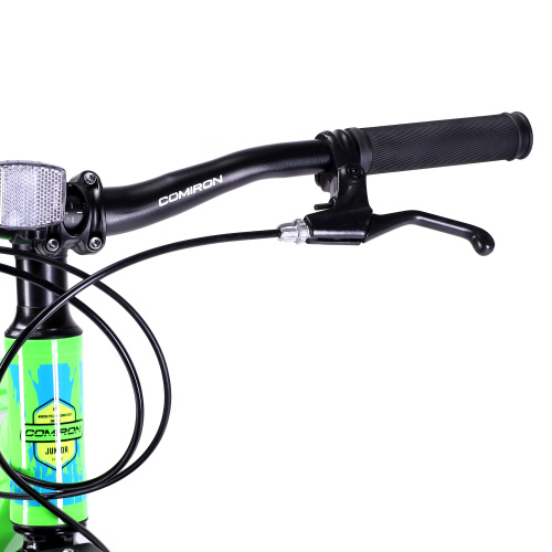 Велосипед 24"x3.0 рама 13" 7sp COMIRON FLASH полуфэт ригид зелёный