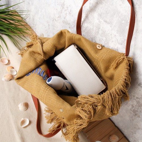 Сумка 36x50x14 / BLY-101 /уп 1/ бежевая