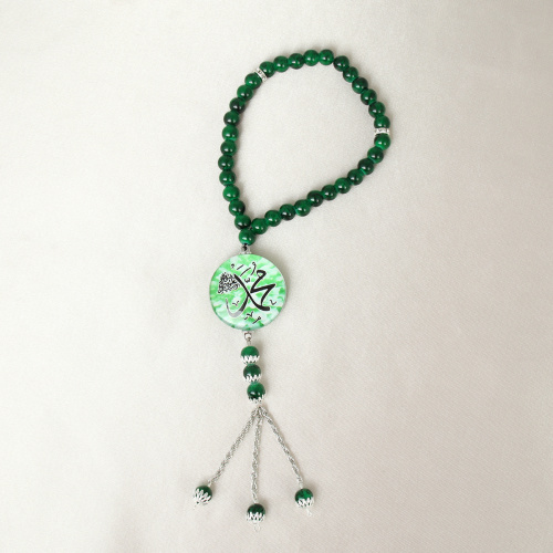 Оберег мусульманский четки 28 см / G3-14 /уп 12/600/