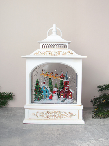 Светильник Новогодний светодиодный 18x8x27 см / WDL-24007B /уп 8/ музыкальный