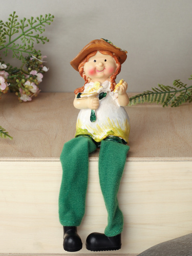 Фигурка висячие ножки Лаванда 10 см / YG770 /уп 2/288/микс