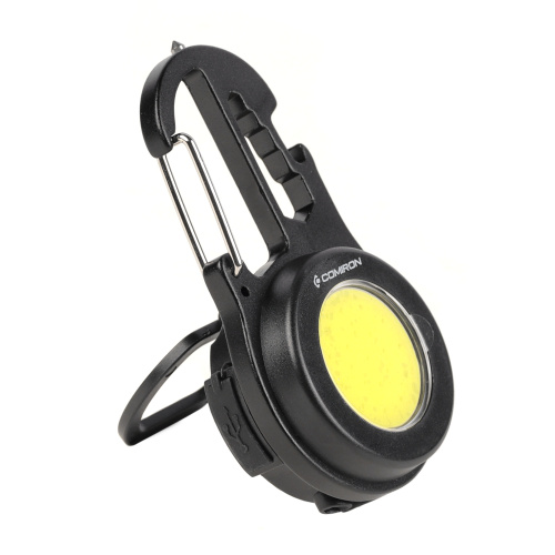 Фонарь мультитул тактический COMIRON TACTIC корпус CNC алюминий T6, IPX5; свет 20xCOB аккум 500 mAh USB Type-C отвёртки, гаечный ключ карабин /уп 120/