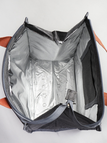 Сумка с эффектом сохранения холода/тепла/термосумка / DFB105gray /уп 100/ 25,5x16x28 см