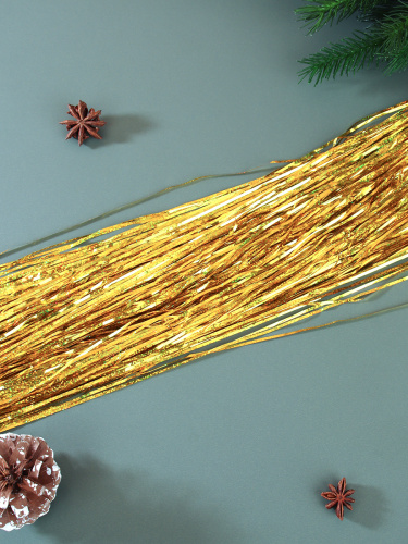 Дождик голография 1,5 м / NGA-12 /уп 10/4000/ микс / ВЫПИСЫВАТЬ по 10 штук