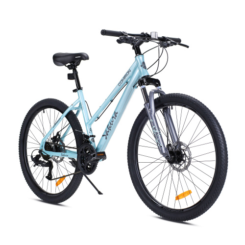 Велосипед 26" рама 17" 21sp COMIRON SAKURA голубой дымный