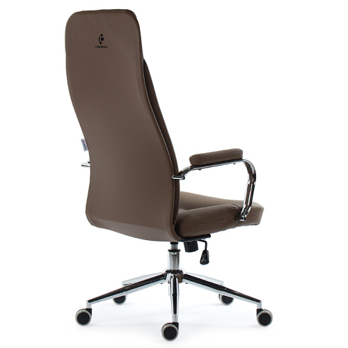 Кресло руководителя CH-11M Темно-бежевый экокожа № 54