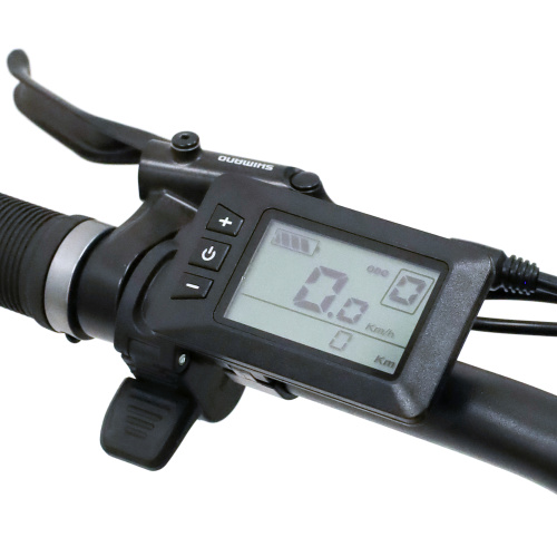 Электровелосипед 29"x3.0 рама 21" COMIRON BeFASTER 10SP SHIMANO, MT200, 11-42T, 350W 36V/20AH чёрный