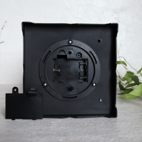 Светильник фонарь настольный Новогодний Камин 30 см / YR1168 /уп 24/от батареек