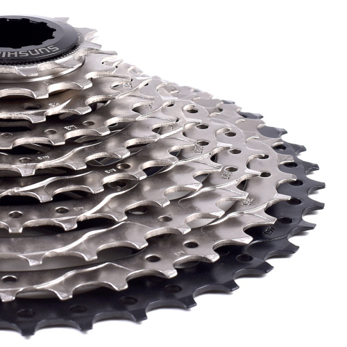 Кассета SUNSHINE MTB. 10 скоростей. 11-40T. HR10-40. никелиров. Steel паук. 510 г /уп 20/