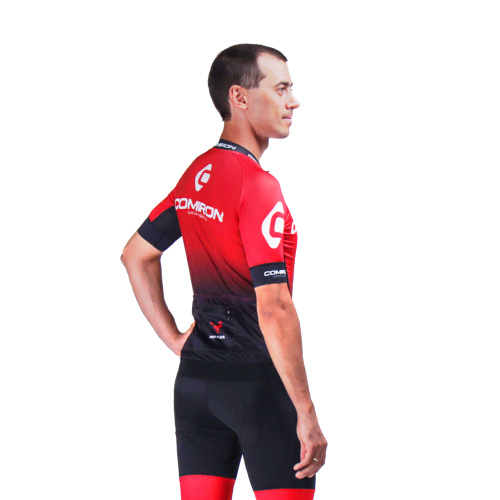 Веломайка/джерси красная спина и грудь / CM-001 Размер XL /уп 1/