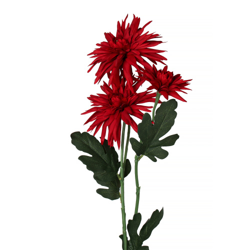 Цветок искусственный Хризантема кустовая 73 см / CCHK-73 /уп 100/576/