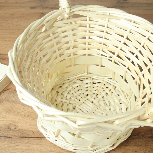 Корзина плетеная 3 штуки шляпка 33х22/27х18/23х15 см / S/3 A11 /уп 30/