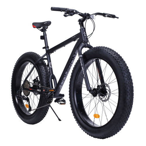 Велосипед фэт-байк 26"x4" рама 21" 1х10sp 11-42T COMIRON CHUBBY чёрный
