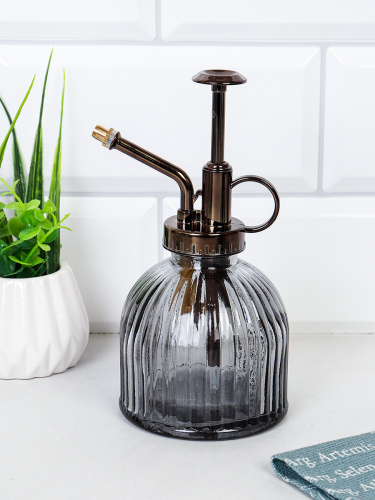 Пульверизатор стеклянный 15,5 см / POP-1 /уп 72/ опрыскиватель