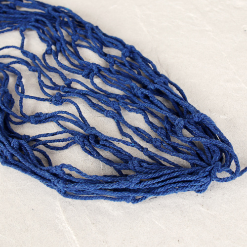 Сеть декоративная 1х2 м синяя с ракушками / B726 /уп 100/