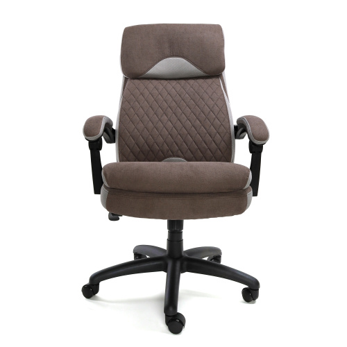 Кресло руководителя SENATOR Бежевый велюр