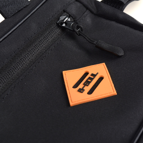 Сумка велосипедная подрамная большая BICYCLE SOUL XXL, с боковой молнией, чёрная, 40х13.5х5.5см. /уп 50/100/