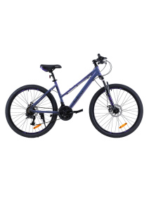 Велосипед 26" рама 17" 21sp COMIRON SAKURA фиолетовый