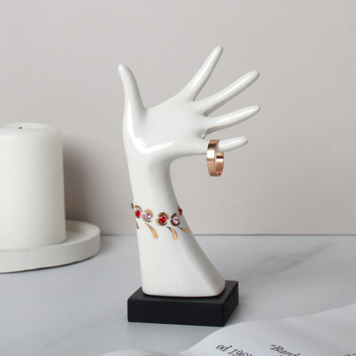 Подставка для колец Рука 14 см / C0368 /уп 60/