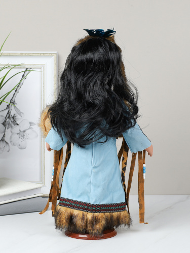 Сувенир коллекционный Индейцы 40 см / ZD1800 /уп 24/