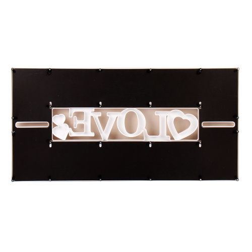 Фоторамка коллаж Любовь 73х39 см / KS802-1 /уп 24/10 фото белая