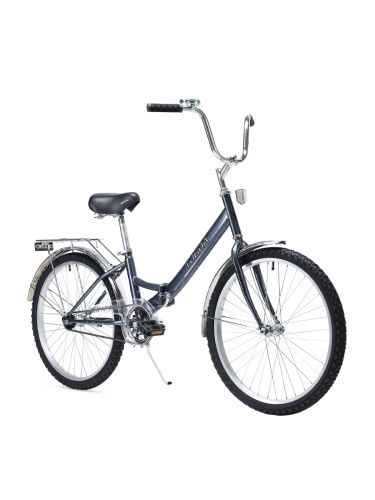 Велосипед 24" рама 14" 1sp KRYPTON ТОБОЛ складной серый