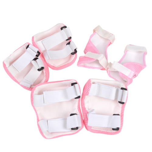 Защита для катания на роликах и велосипеде 6 предметов. 15лет и старше / Yan-58Big-P /уп 100/ розовый