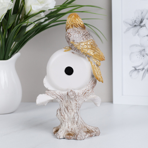 Часы статуэтка Орел 23 см / 22742-3 /уп 24/